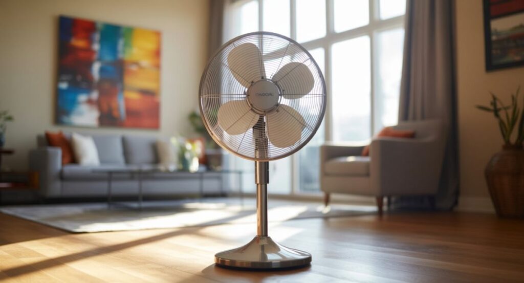 quiet pedestal fans