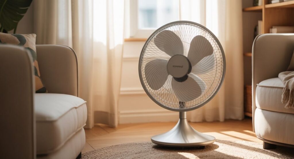 quiet pedestal fans