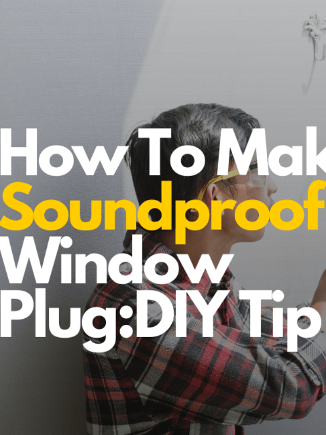 Soundproof window plug