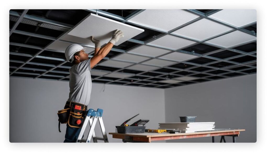 Acoustic ceiling tiles