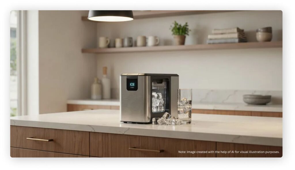 quiet ice maker