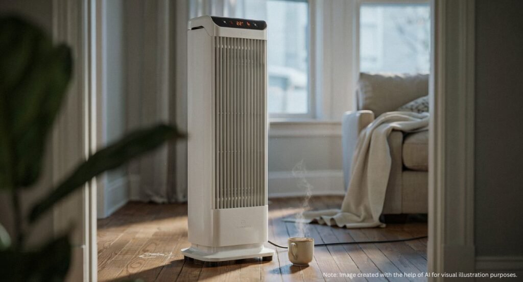 quiet space heaters