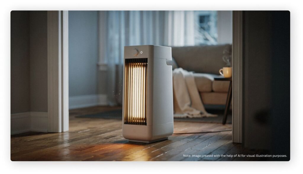 quiet space heaters