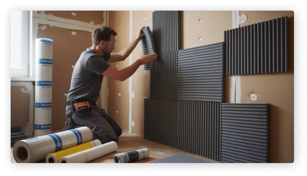 soundproof a wall without removing drywall