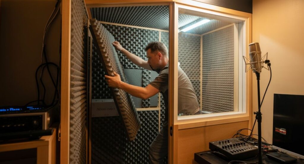 make a soundproof booth