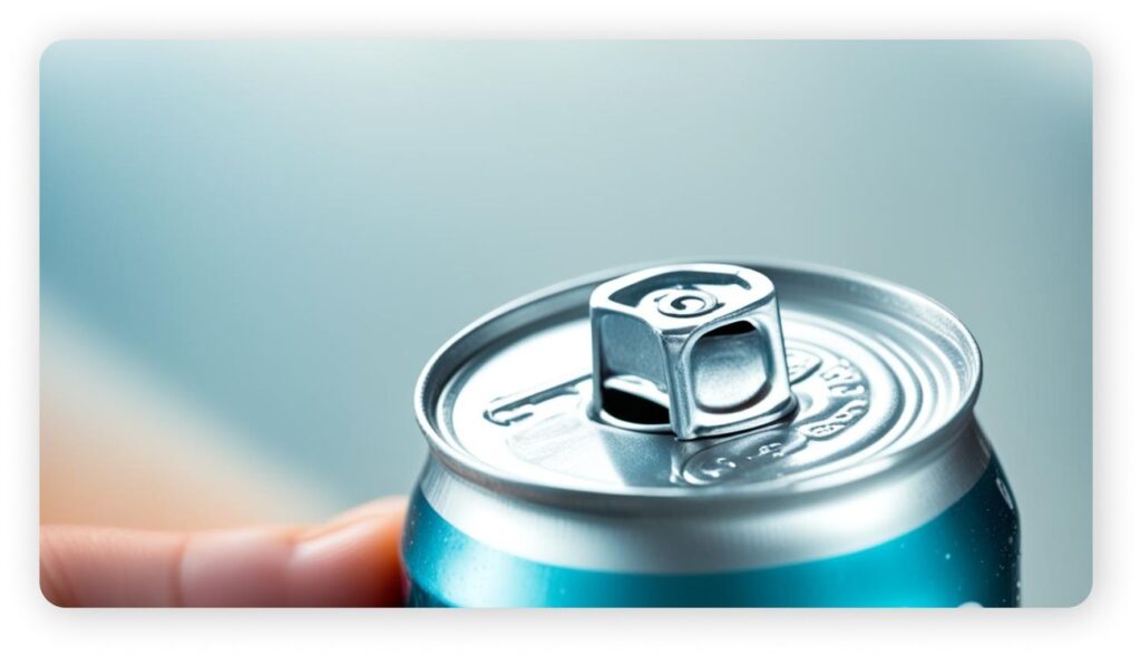 open soda can quietly